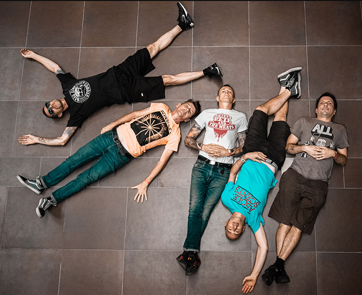 Une photo du groupe Burning Heads