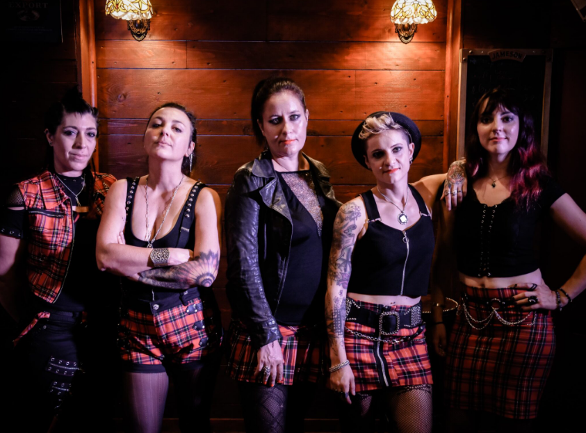 Une photo du groupe Toxic Frogs
